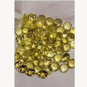 247 pièces de quartz citron améthyste naturel, 7 mm à 8 mm, facetté rond, 321 carats, lot Iroc Sales, pierres précieuses brutes taillées pour la fabrication de bijoux - Product Image 2