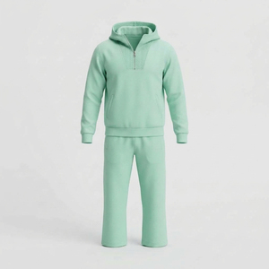 Fully Customizable 2026 MultiColor Tracksuit Full <b>Zip</b> <b>Hooded</b> Casual Wear Side Pockets Autumn Polyester Cotton Blend Regular Fit - Product Image 3