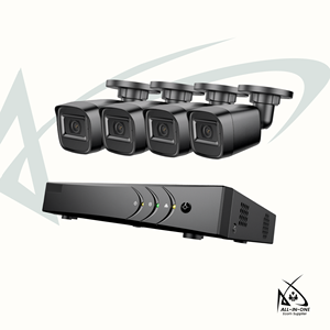 กล้องรักษาความปลอดภัยหัวกระสุน1080P HD TVI 8CH DW81KT OEM OEM 4ชิ้น5MP DVR อัจฉริยะตรวจจับการเคลื่อนไหวในเวลากลางคืนแบบอินฟราเรดขายส่ง - Product Image 1