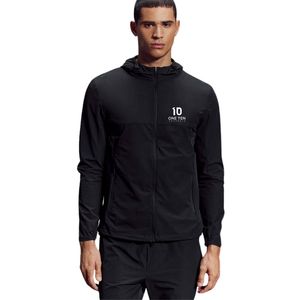 Wholesale Mens Lightweight Performance Windbreaker Jacket Breathable Outdoor Sports <b>Coat</b> Full Zip Running Apparel Manufacturer - Product Image 1