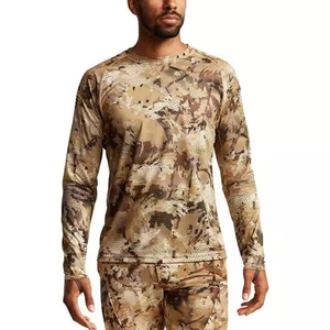 Chemise de chasse camouflage à manches longues pour homme, respirante, légère, en polyester, pour le printemps - Product Image 1