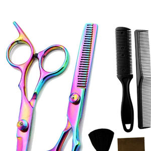 Tijeras Profesionales para Cortar el Cabello, Tijeras de Peluquería, Juego de Tijeras de Acero Inoxidable para Estilizar el Cabello - Product Image 3