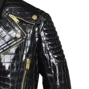 Chaqueta Bomber Reversible de Cuero Vacuno Ecológico para Hombre, Transpirable, Impermeable, Resistente al Viento, Estilo Vintage, con un Solo Botón - Product Image 6