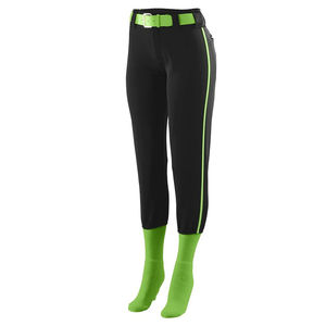 Pantalon de baseball d'équipe personnalisé avec passepoil latéral et boucles de ceinture pour hommes - Product Image 1