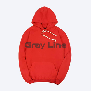 Sudadera con Capucha Ultra Suave, Forrada, a Cuadros, Transpirable, Tejida, Anti-Pilling, Corta, Ajustada, 280 gramos, Manga Larga - Product Image 2