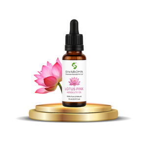 Huile absolue de lotus rose de luxe pour la création de parfums, produits aromatiques haut de gamme et développement de fragrances de grande valeur - Product Image 1