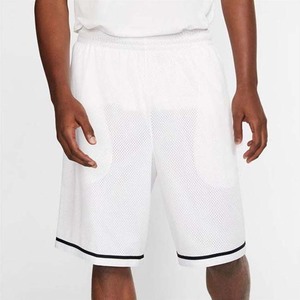 Shorts en maille blanche pour hommes, taille élastique, respirants, décontractés, pour le sport - Product Image 4