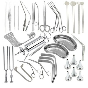 Premium German Quality ENT Examination Set Face Ear Nose Throat Neck Inspection <b>Instruments</b> Kit Stainless Steel CE ISO Certified - Product Image 1
