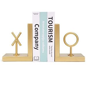 Serre-livres en métal polyvalents, utiles pour les livres, les dossiers, les carnets et les besoins d'organisation du bureau - Product Image 1