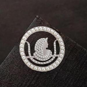 Pin masónico del Club de la Sociedad de las Perlas, broche masónico para hijas masónicas, material de joyería: metal, tipo de metal: aleación - Product Image 2