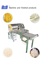 Presse à crêpes commerciale automatique pour production continue en cuisine centrale