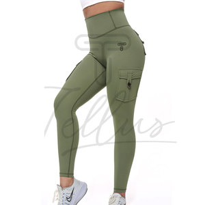 Legging de yoga pour femme, modèle 2026, le plus vendu, design personnalisé, couleur au choix, léger, pour le fitness, vente en gros - Product Image 2