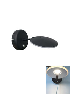 ไฟ LED AC Power IP20 AC 100V-240V ควบคุมด้วยปุ่ม 3000K (แสงวอร์มไวท์) โคมไฟติดผนัง Lumetal เวียดนาม CRI80 74lm/W ปรับความสว่างได้ ใช้งานได้นาน 50000 ชั่วโมง - Product Image 2