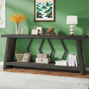Tavolo Consolle per Ingresso e Soggiorno, Tavolino da Divano per Arredamento Casa - Product Image 4