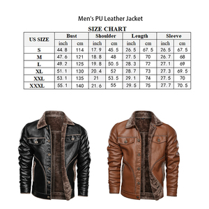 High Quality Men's Casual PU Leather <b>Jacket</b> New Fashion High Street Style for <b>Winter</b> Wholesale Motor Cycle Faux <b>jacket</b> for men - Product Image 6