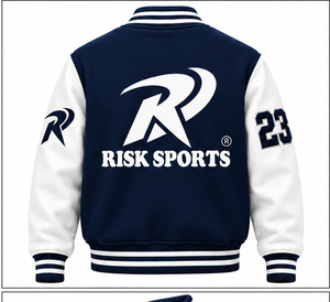 Two Tone <b>Velvet</b> Letterman <b>Jacket</b> <b>Men</b> Bomber Sweatshirt College Style Button Front Hooded Outerwear Polyester/Cotton 350grams - Product Image 3