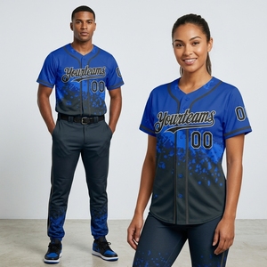Men Customized Baseball Jersey Offering Personalized <b>Athletic</b> Fit Combined With High Performance Fabric Technology - Product Image 5