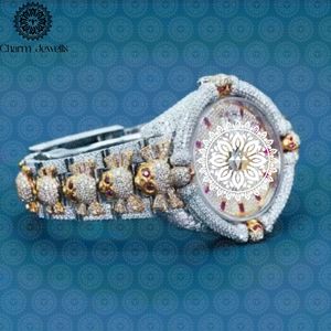 Charm Jewells – montre mécanique de luxe pour hommes, en acier inoxydable, boîtier carré, cadran analogique de 40mm, verre, fermoir papillon, 10 bars, date automatique - Product Image 3