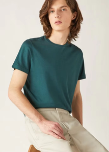 Low MOQ 100% Cotton Plain Plus Size Men's T Shirts Top Trending Design Plain Round Neck Men T Shirt For Sale OEM Custom Service - Product Image 4