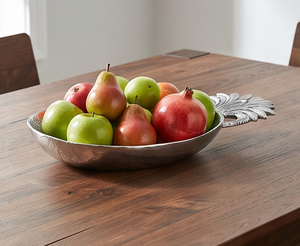 Tazón de servir de metal con diseño de piña de alta calidad, tazón decorativo de metal, centro de mesa para sala de estar, comedor y mesa auxiliar. - Product Image 6