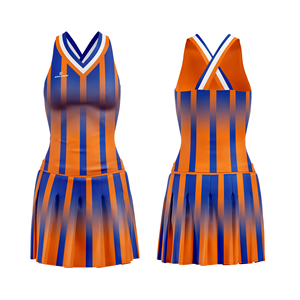 Nuevas llegadas: Uniforme de porristas para mujer adulta, sublimado por completo, poliéster/algodón, transpirable y de secado rápido - Product Image 1