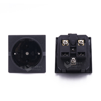 Adaptateur de prise murale industrielle Beisuos RG-02 Eurocode Allemagne 3 broches 250VAC avec connecteur de prise EU