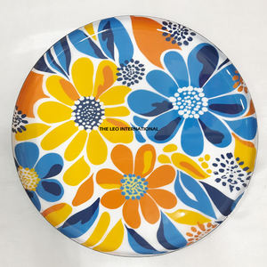 Platos de Servicio Metálicos Pulidos Creativos para el Hogar, Bandejas para Aperitivos, Dulces, Frutas, Bandejas de Almacenamiento de Calidad Sostenible - Product Image 6