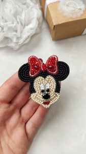 Broche de aguacate con pedrería verde y cuentas, bordado a mano, insignia de fruta para mujer, adorno para solapa de abrigo, chaqueta, accesorio de vestir - Product Image 5