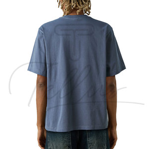 Camisetas de Hombre de Alta Calidad del Fabricante, 100% Algodón, Transpirables, Duraderas, Colores Personalizados con Diseño de Impresión Elegante - Product Image 2