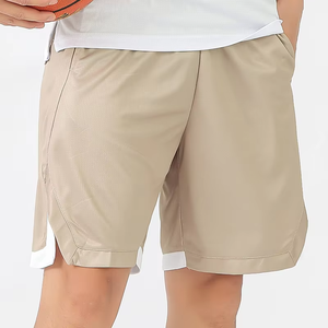 Shorts de basketball pour hommes, vêtements de sport pour la course à pied et la gym, shorts respirants pour l'entraînement, shorts amples pour hommes, logo personnalisé - Product Image 2