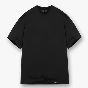 Camiseta Ringer de Corte Cuadrado para Hombre, 100% Algodón, Manga Corta, con Estampado, Lavado Ácido y Acabado Térmico con Efecto Desgastado por el Sol - Product Image 2