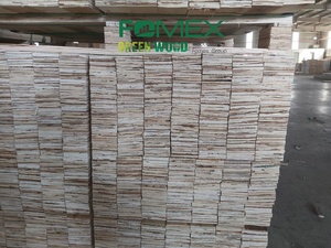 Madera de Acacia/eucalipto/madera dura mixta moderna E2 LVL-Madera laminada para uso en almacén 11-120mm de espesor 1090x43mm 1200x78mm - Product Image 2