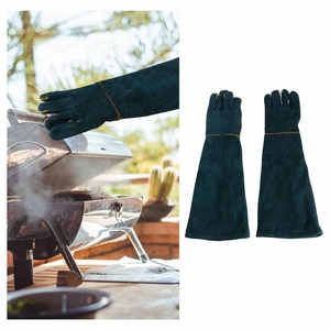 Guantes de Trabajo de Cuero Vacuno de Alta Calidad para Soldadura TIG/MIG, Resistentes al Calor y al Fuego, con Puño Largo - Product Image 6