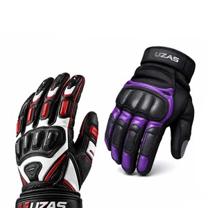 Gants tactiles pour hommes pour moto, paintball, cyclisme et travail - Cuir et polyester, couleur et logo personnalisables - Product Image 5