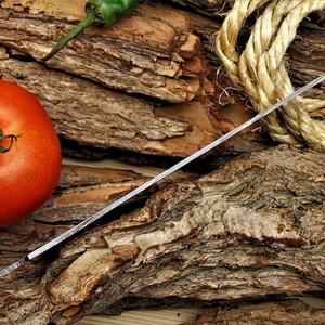 Cuchillo Personalizado Hecho a Mano Jexmoo con Hoja de Acero de Damasco y Funda de Cuero - Regalo para Chef - Product Image 6