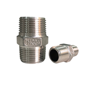 Conector Hexagonal de Acero Inoxidable de Alta Calidad, 3/8'', Superficie Lisa, Logotipo OEM Personalizado, Embalaje para Diversas Industrias - Product Image 4