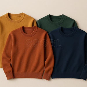Suéter de punto trenzado extragrande con diseño personalizado para mujer, jersey acrílico suave y grueso, proveedor OEM de prendas, suéteres con MOQ bajo - Product Image 3