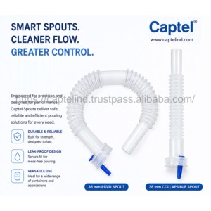 Tuyau flexible et pliable pour jerrycan AdBlue DEF, fluide de purge des gaz d'échappement diesel, bec verseur - Product Image 3
