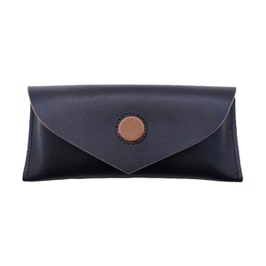 Estuche Rectangular Semirrígido para Gafas de Sol con Gancho de Cuero PU, Logotipo Personalizado, Caja de Almacenamiento Portátil para Gafas Ópticas - Product Image 1