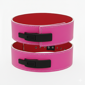 Ceinture de levage en cuir de vachette noir et jaune à motif de frappe, 10 mm, protection avancée pour levage lourd, soutien du tronc, usage intensif, antidérapante - Product Image 3