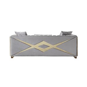 Velencia 2 pezzi Set da salotto in argento moderno - Product Image 5