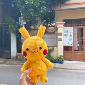 Muñeco de Ganchillo con Forma de Margarita Amarilla, Juguete de Peluche Amigurumi Hecho a Mano, Relleno de Algodón, Animal de Peluche Personalizado, OEM, Venta al por Mayor, Vietnam - Product Image 1