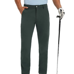 Pantalones de Golf Transpirables de Nuevo Diseño para Hombre, Material Poliéster, Bolsillo Lateral, Cierre de Botón, Corte Regular, Pantalones de Golf Profesionales de Alta Calidad para Hombre - Product Image 1
