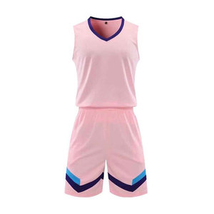 Uniforme de Baloncesto Masculino de Alta Calidad con Pantalones Cortos de Jersey de Poliéster Transpirable, Ligeros, Duraderos y con Estampado por Transferencia de Calor - Product Image 1