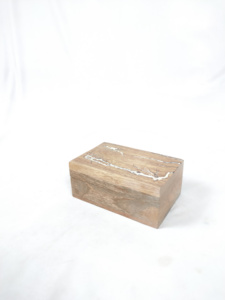 Rustic Finish Polished Handmade MDF Craft Keepsake <b>Storage</b> Travel Organizer Carved Lid Treasure <b>Chest</b> Trinket Holder for Gifts - Product Image 6