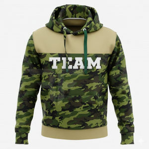 Raw Hem Cropped Edge 320g Fleece Tactical Gear Hoodie Ripstop Nylon <b>Patch</b> Reinforced Elbow Waterproof 100% Cotton - Product Image 1