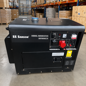 Générateur diesel SS Samson SS7500SLT3 415V 50Hz, type silencieux, refroidissement par air, démarrage électrique, usage commercial - Product Image 5