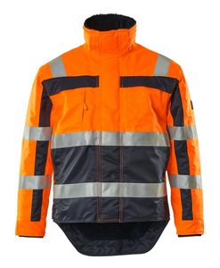 <b>Reflective</b> <b>Men</b> Softshell Safety <b>Jacket</b> Waterproof Windproof Outdoor Apparel - Product Image 3