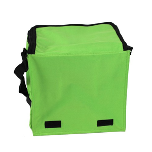 Grand sac isotherme pliable en tissu 600D avec doublure en PEVA ou en feuille d'aluminium, sac à bandoulière isolé pour pique-nique, logo personnalisé - Product Image 4