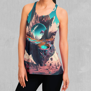 New Style <b>Women</b> Casual Wear Comfortable Breathable Tank Top Mesh Sublimation Print Workout <b>Singlet</b> Vest For <b>Women</b> OEM Service - Product Image 1